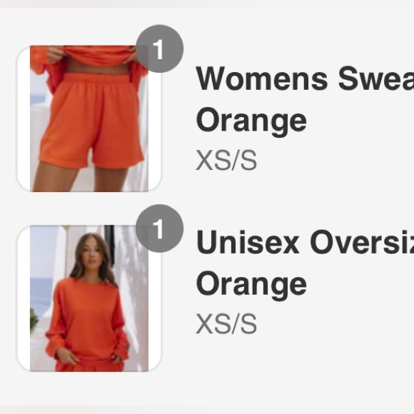 DAILY DRILLS | Shorts Orange - Picture 2 of 2